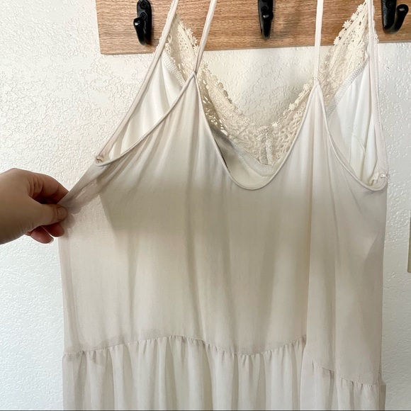 ASTR white lace and crochet maxi dress - Picture 6 of 8